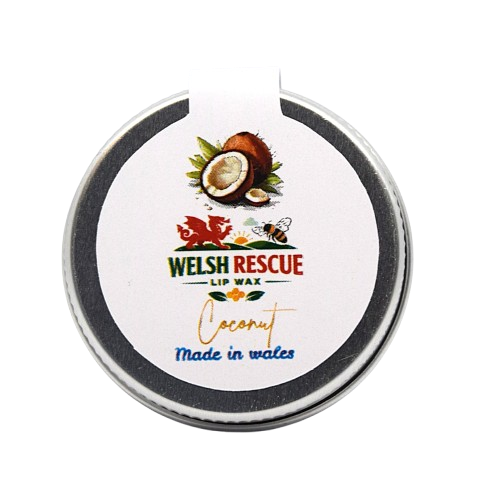 Welsh Rescue Coconut Lip Wax (15g Tin)