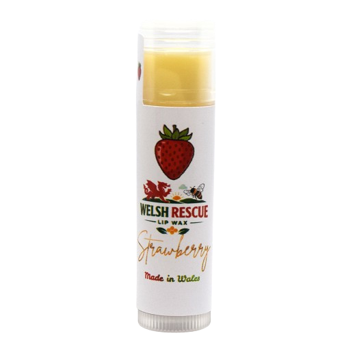 Welsh Rescue Strawberry Lip Wax (5g tube)
